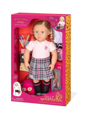 Deluxe Hally Doll Withbook 18inch