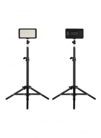 LED Video Light Kit Black/White