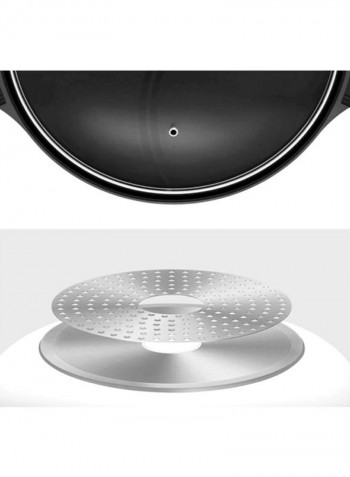 Youpin Twin Divided Cooking Pot White/Black/Clear 35x14.5cm