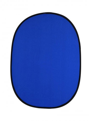 2-In-1 Collapsible Muslin Background Reflector 1.5x2meter Blue/Green