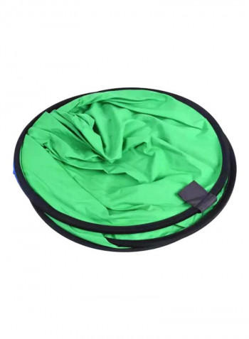 2-In-1 Collapsible Muslin Background Reflector 1.5x2meter Blue/Green