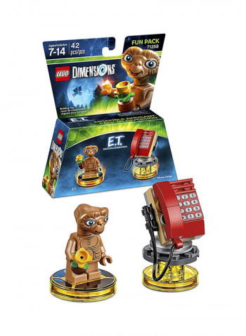 E.T. Fun Pack Dimensions