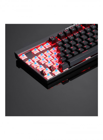 USB Wired RGB Backlit Gaming Keyboard 43 x 14 x 3centimeter Multicolour