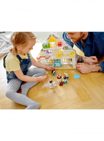 129-Piece Duplo Town Modular Playhouse Building Set 10929 14.88x18.9x5.51inch 14.88x18.9x5.51inch