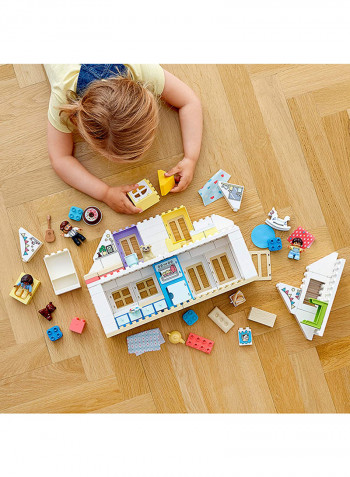129-Piece Duplo Town Modular Playhouse Building Set 10929 14.88x18.9x5.51inch 14.88x18.9x5.51inch
