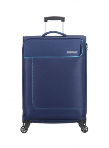 Jamaica Soft Large Luggage Trolley Bag Navy