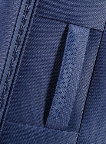 Jamaica Soft Large Luggage Trolley Bag Navy
