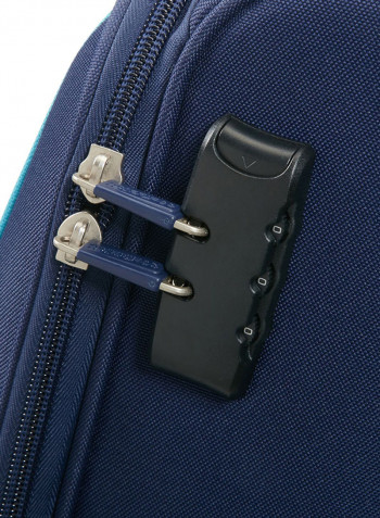 Jamaica Soft Large Luggage Trolley Bag Navy