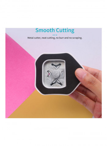 3-in-1 Corner Rounder Punch for Card, Photo, Paper & Laminating Pouches Blue