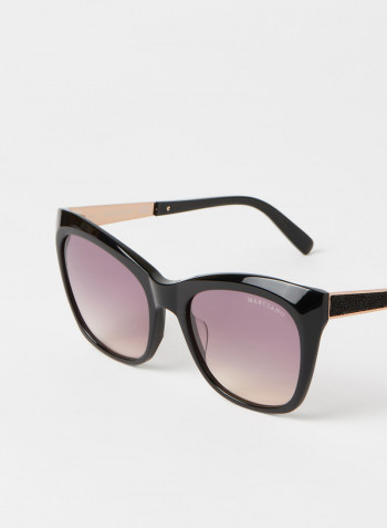 Women's UV Protection Cat Eye Sunglasses - Lens Size: 55 mm