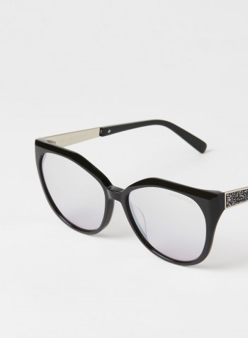 Women's UV Protection Cat Eye Sunglasses - Lens Size: 56 mm