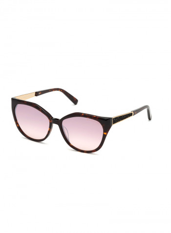 Women's UV Protection Cat Eye Sunglasses - Lens Size: 56 mm