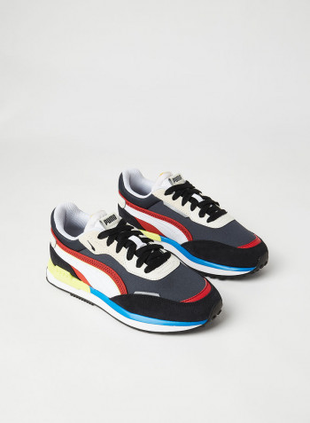 Kids City Rider Sneakers أسود
