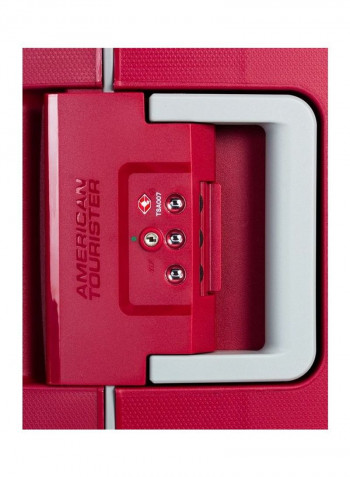 Tribus Spinner Luggage Trolley Red