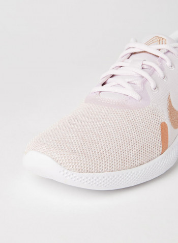 Flex Experience 10 Running Shoes Champagne/Light Violet/White/Metallic Red Bronze