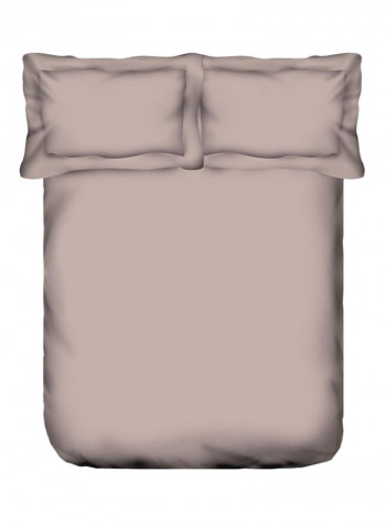 3-Piece Supima Super Soft Cotton Bedsheet Set Cotton Grey Super King