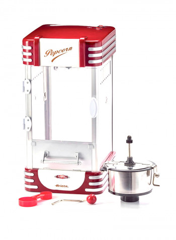 Party Time Pop Corn Maker ART2953 Red