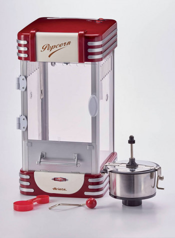 Party Time Pop Corn Maker ART2953 Red