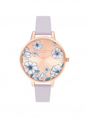 Women's Leather Analog Wrist Watch OB16AN03
