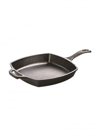 Cast Iron Square Skillet Black 10.5inch