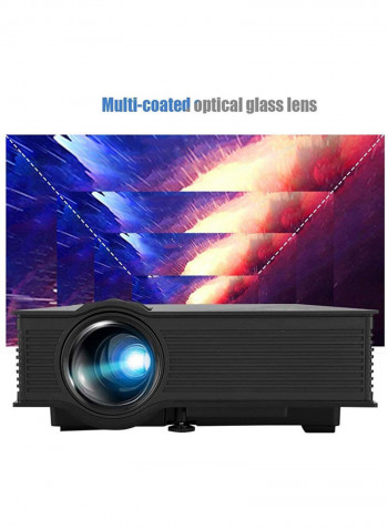 Multimedia Home Theater Projector UC68 Black