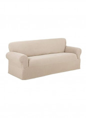 Sofa Furniture Slipcover Natural White 36x74x32inch