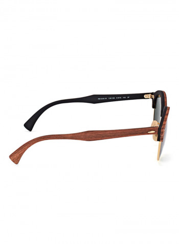 Men's Round Sunglasses - Lens Size: 51 mm