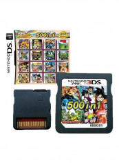 500 in 1 Video Game Cartridge Console Card US For NDS/ 3DS 4.33x4.33x4.33inch
