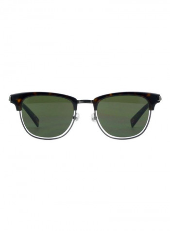 Men's Brow Line Shaped Sunglasses - Lens Size: 50 mm