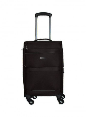 3-Piece Light Weight Trolley Bag Set Black