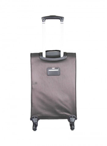 3-Piece Light Weight Trolley Bag Set Black