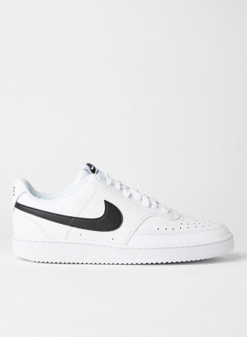 Court Vision Sneakers White/Black-White
