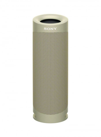 Extra Bass Bluetooth Speaker 218x76millimeter Taupe