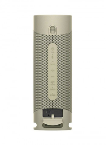Extra Bass Bluetooth Speaker 218x76millimeter Taupe