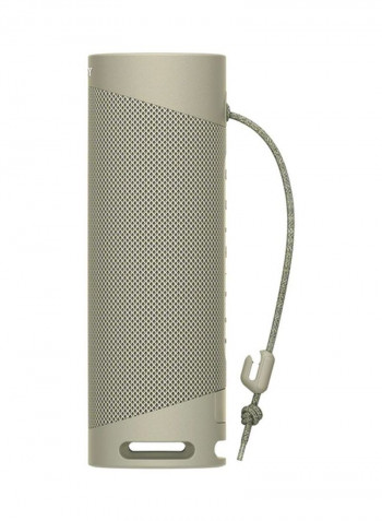 Extra Bass Bluetooth Speaker 218x76millimeter Taupe