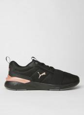 Rose Plus Sneakers Black-Rose Gold