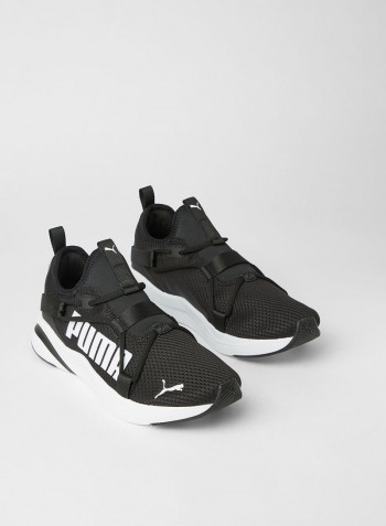 Softride Rift Running Slip-Ons Black/White