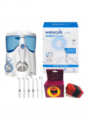 Ultra Water Flosser With Voltage Converter Set White/Blue 890g