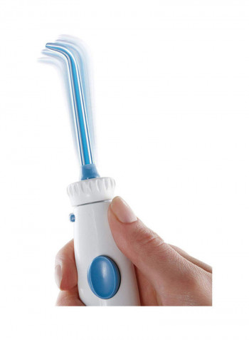 Ultra Water Flosser With Voltage Converter Set White/Blue 890g
