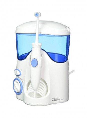 Ultra Water Flosser With Voltage Converter Set White/Blue 890g