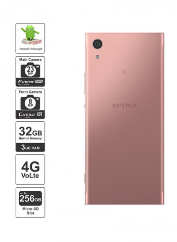 Xperia XA1 Dual SIM Pink 3GB RAM 32GB 4G LTE