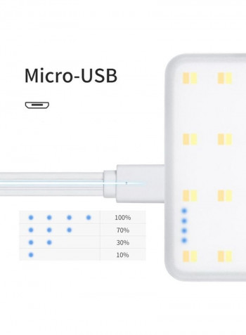 Outdoor Camping Light White 12x12x6centimeter