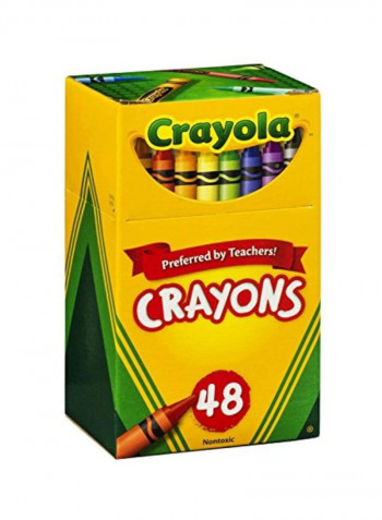 Pack of 12 Crayon Red/Yellow/Pink