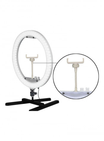 Protable LED Ring Light for Photography Black