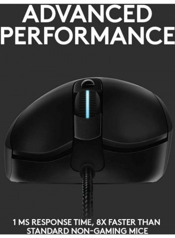 G403 Hero Wired Gaming Mouse 6.8x12.4x4.3cm Black