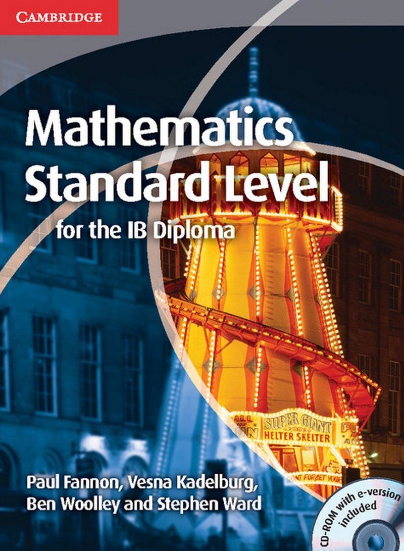 Mathematics for the IB Diploma Standard Level with CD-ROM - Paperback English by Paul Fannon - 41165