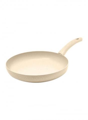 18-Piece Tyrkish Granite Cookware Set With Service Set Beige 9.5kg