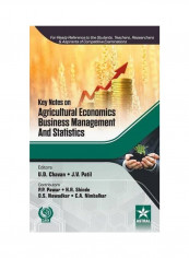 Key Notes On Agricultural Economics, Business Management And Statistics Hardcover