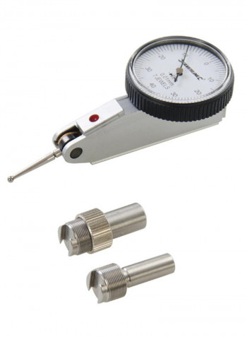 Metric Dial Test Indicator With Screw Silver/White/Black
