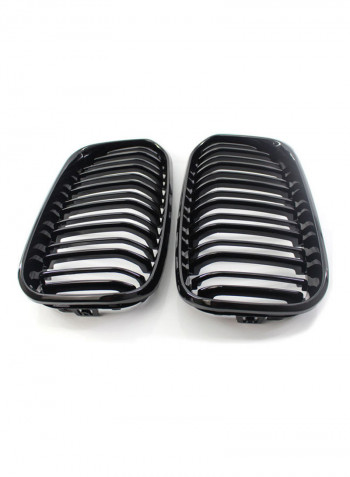 2-Piece Replacement Grilles For BMW 1-Series F20 2015-2016